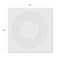 Holiday Wreath Embossing 12 x 12 Stencil | FS122 by Designer Stencils | Floral Stencils | Reusable Stencils for Painting on Wood, Wall, Tile, Canvas, Paper, Fabric, Furniture, Floor | Stencil for Home Makeover